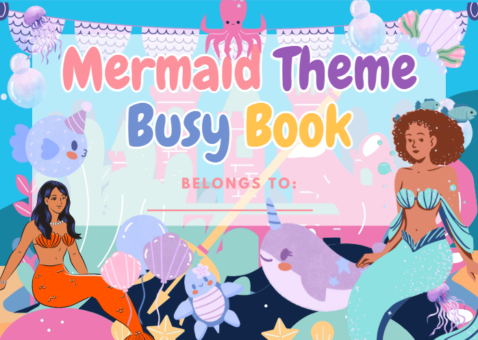 Kids Busy Book Bundle – 6 Themes | Editable Canva & Printable