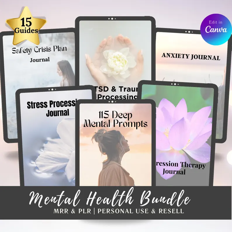 7500+ Editable Canva Templates Bundle – Planners, Journals & Business | PLR + MRR